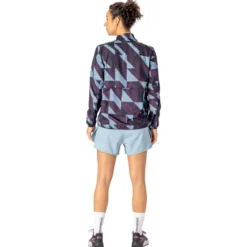 Giacca da trail Scott Jacket W's Endurance Tech Windbreak Black Morning Blue