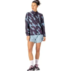 Giacca da trail Scott Jacket W's Endurance Tech Windbreak Black Morning Blue
