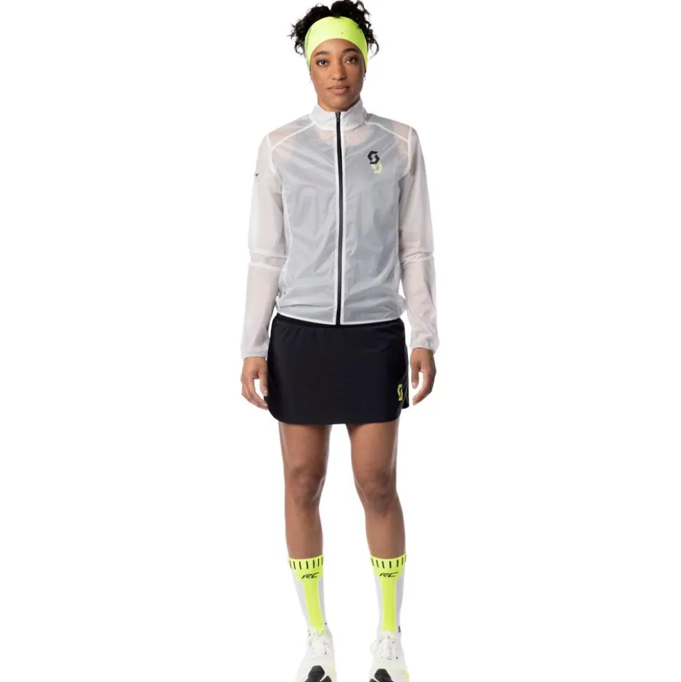 Giacca da trail Scott Jacket W's Rc Run Wb White Black