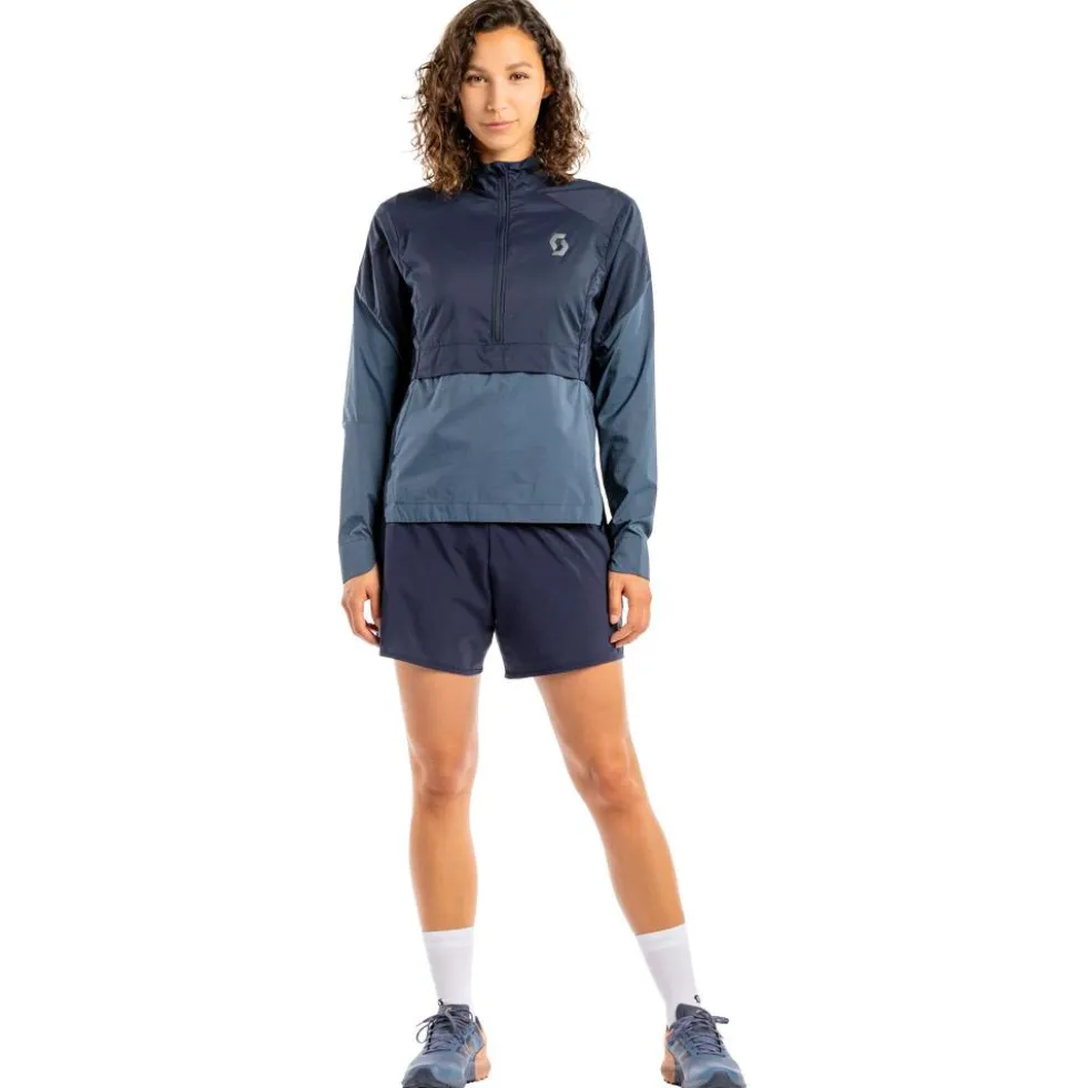 Giacca da trail Scott W's Endurance Anorak Windbreaker Dark Blue Metal Blue