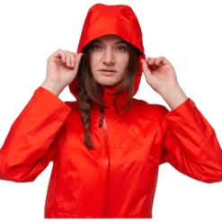 Giacca da trekking Black Diamond W Treeline Rain Shell Octane