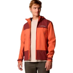 Giacca da trekking Columbia Boulder Falls Jacket Tuscan Spice