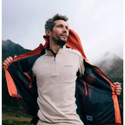 Giacca da trekking Columbia Boulder Falls Jacket Tuscan Spice