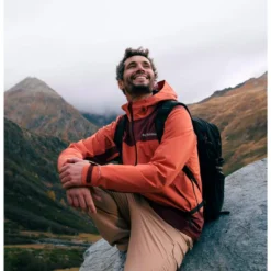 Giacca da trekking Columbia Boulder Falls Jacket Tuscan Spice