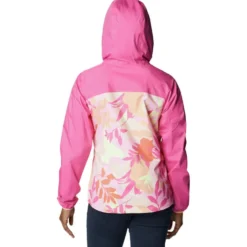 Giacca da trekking Columbia W's Ulica Jacket Peach Floriated