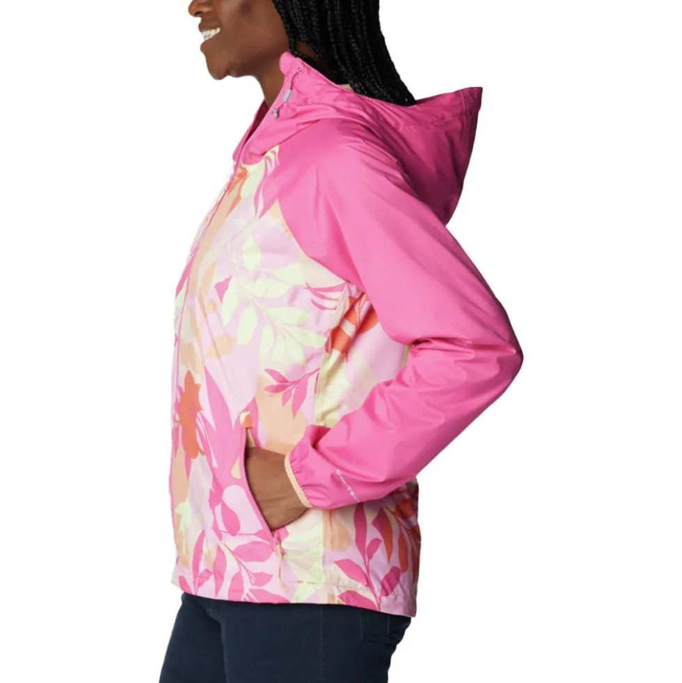 Giacca da trekking Columbia W's Ulica Jacket Peach Floriated