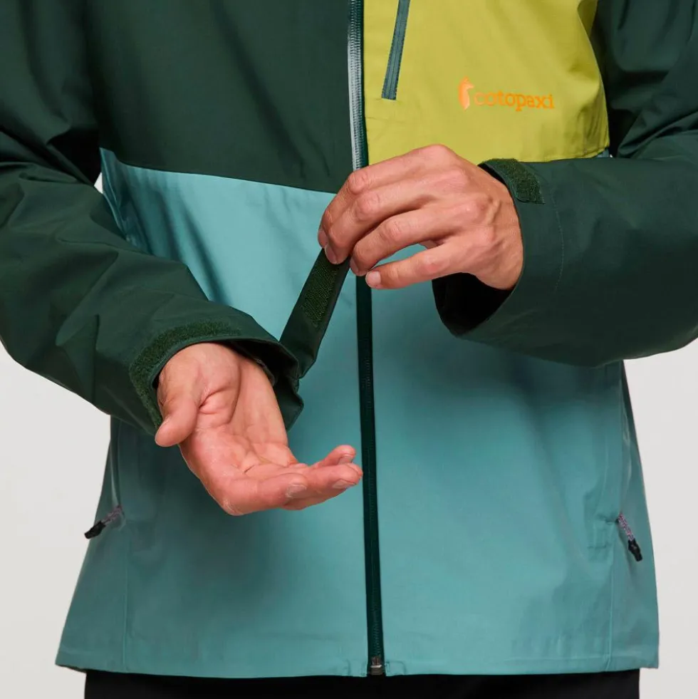 Giacca da trekking Cotopaxi Impermeo 3L Hooded Shell Jacket M Cargo And Bluegrass