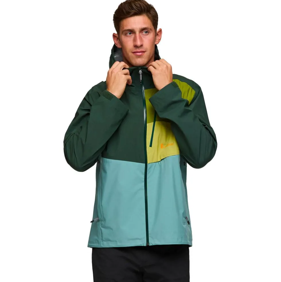 Giacca da trekking Cotopaxi Impermeo 3L Hooded Shell Jacket M Cargo And Bluegrass