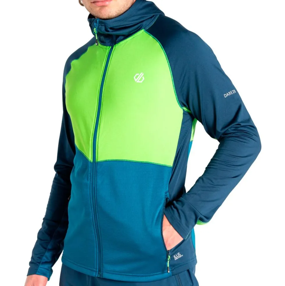 Giacca da trekking DARE2B Assimilate III Moonlight Denim Green Flash