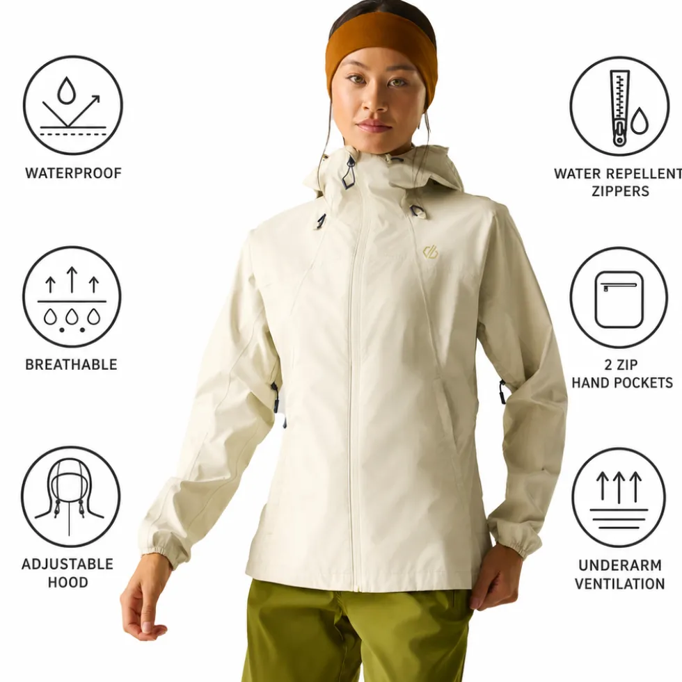 Giacca da trekking DARE2B Torrek Breathe Easy Jacket Almond Milk