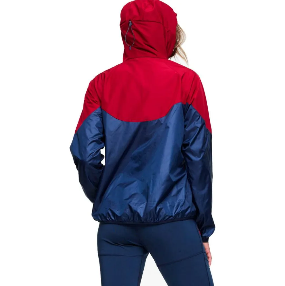Giacca da trekking Kari Traa Sanne Wind Jacket Red