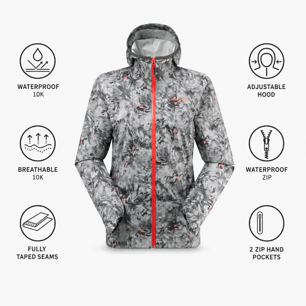 Giacca da trekking Lafuma Active 2.5L W Asphalte Print