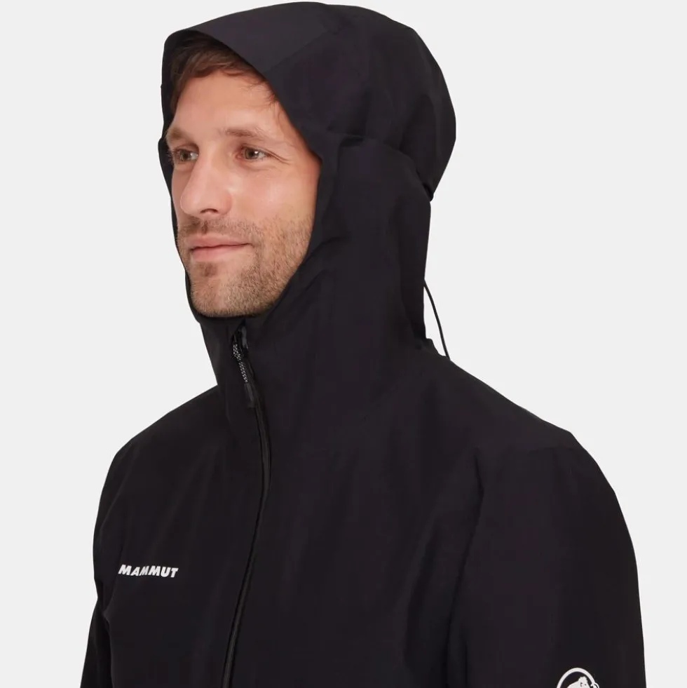 Giacca da trekking Mammut Alto Light Hardshell Hooded Jacket M Black