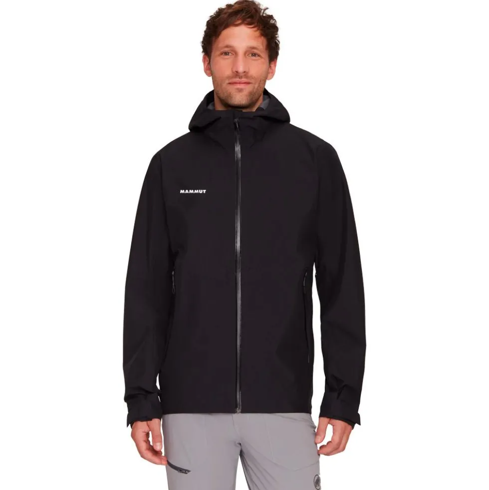 Giacca da trekking Mammut Alto Light Hardshell Hooded Jacket M Black
