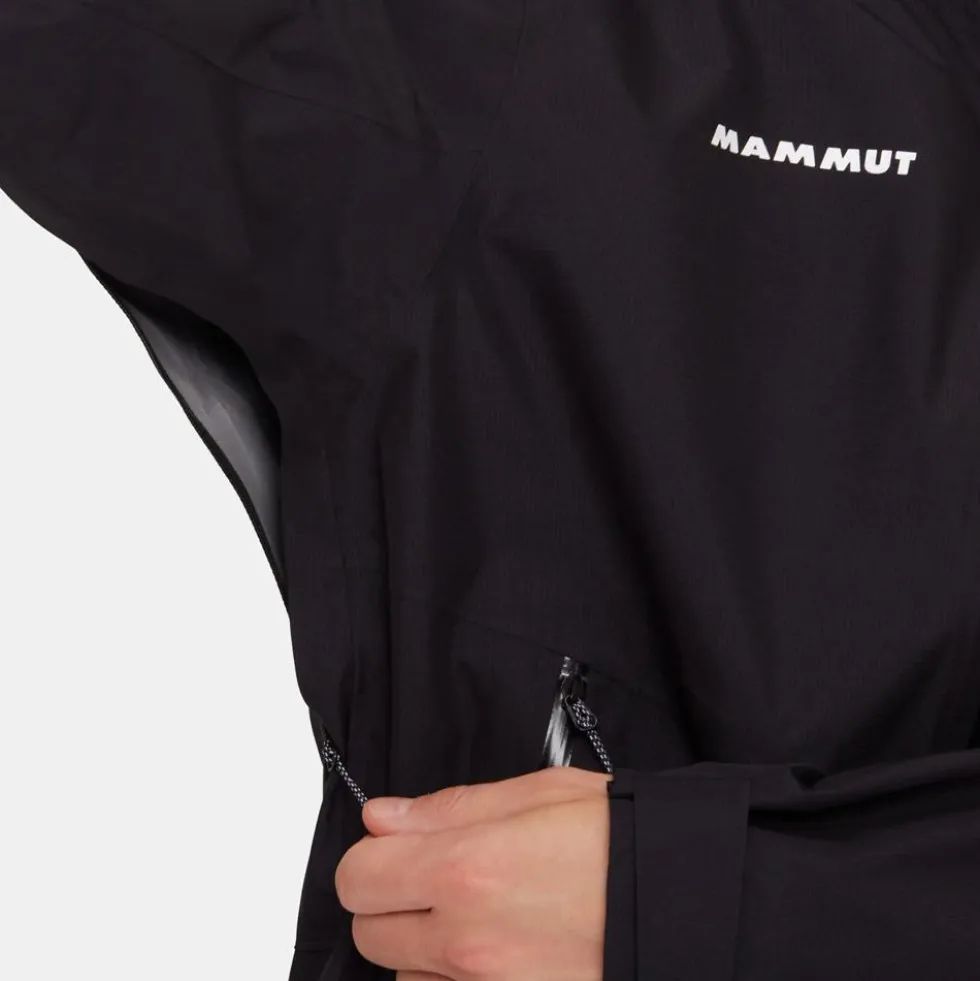 Giacca da trekking Mammut Alto Light Hardshell Hooded Jacket M Black