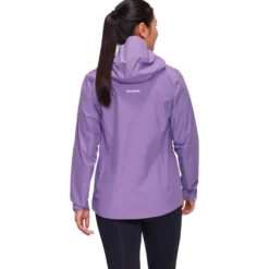 Giacca da trekking Mammut Alto Light Hardshell Hooded Jacket W Lavandin