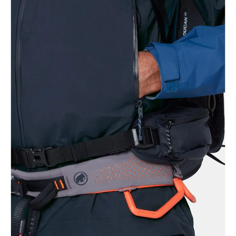 Giacca da trekking Mammut Alto Guide Hardshell Hooded Marine Tschiel
