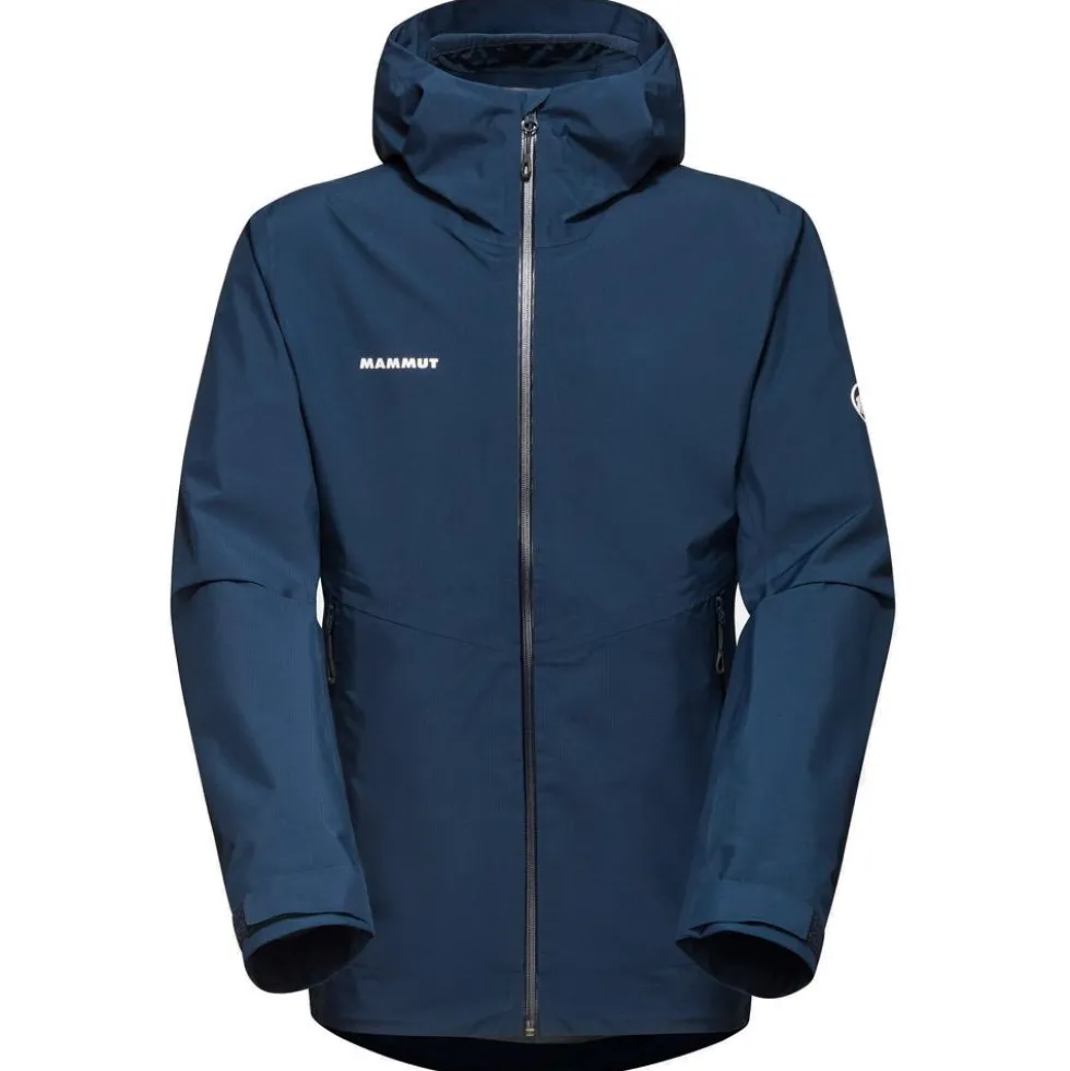 Giacca da trekking Mammut Alto Light Hardshell Hooded Jacket M Marine