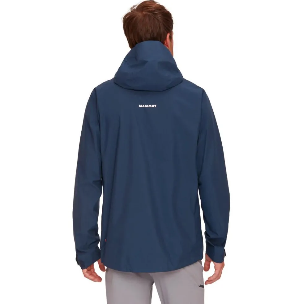 Giacca da trekking Mammut Alto Light Hardshell Hooded Jacket M Marine