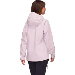 Giacca da trekking Mammut Linard Guide Hardshell Hooded Jacket W Alpine Calamint