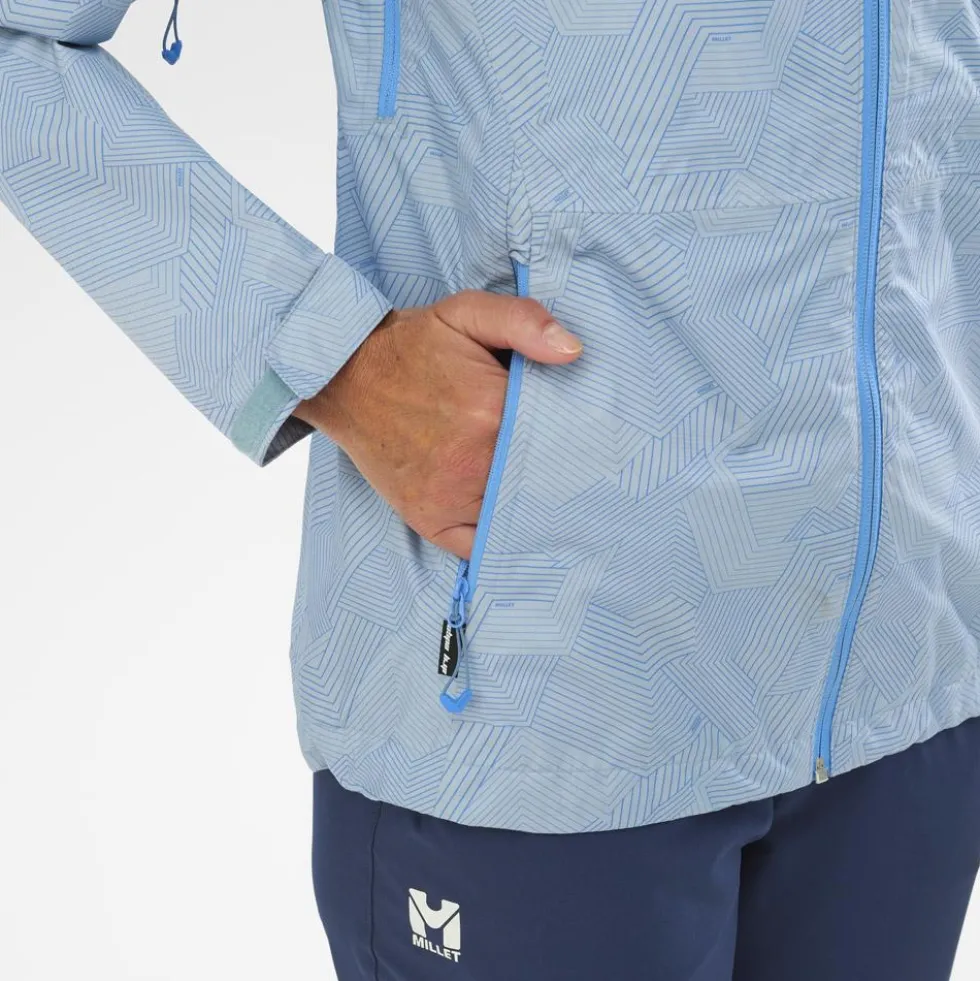 Giacca da trekking Millet Fitz Roy W Iceberg Print