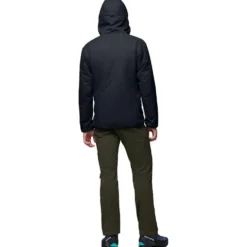 Giacca da trekking Norrona Femund Thermo 60 Zip Hood M's Caviar