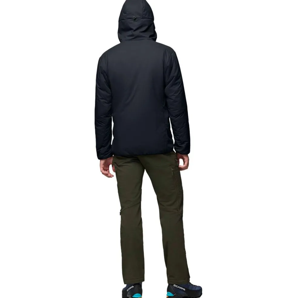 Giacca da trekking Norrona Femund Thermo 60 Zip Hood M's Caviar