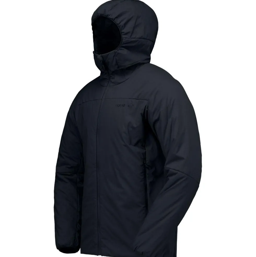 Giacca da trekking Norrona Femund Thermo 60 Zip Hood M's Caviar