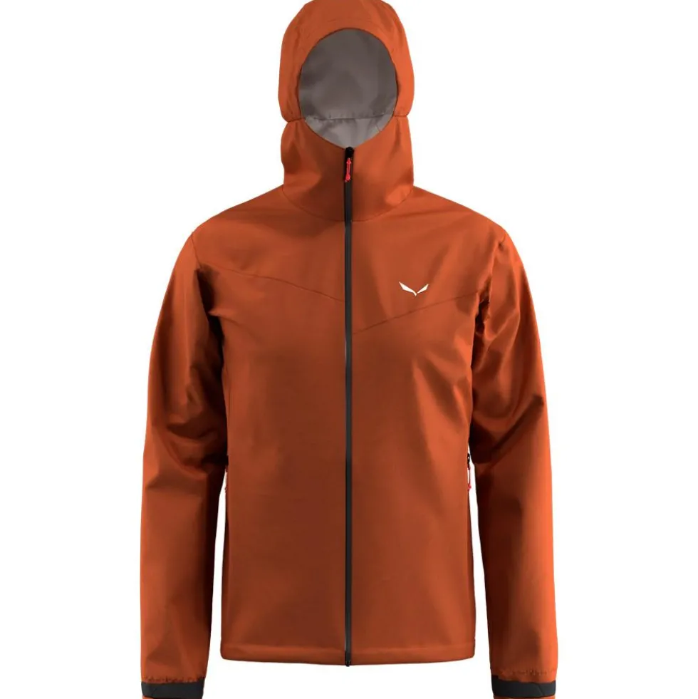 Giacca da trekking Salewa Puez Aqua 4 Ptx 2.5L M Bombay Brown