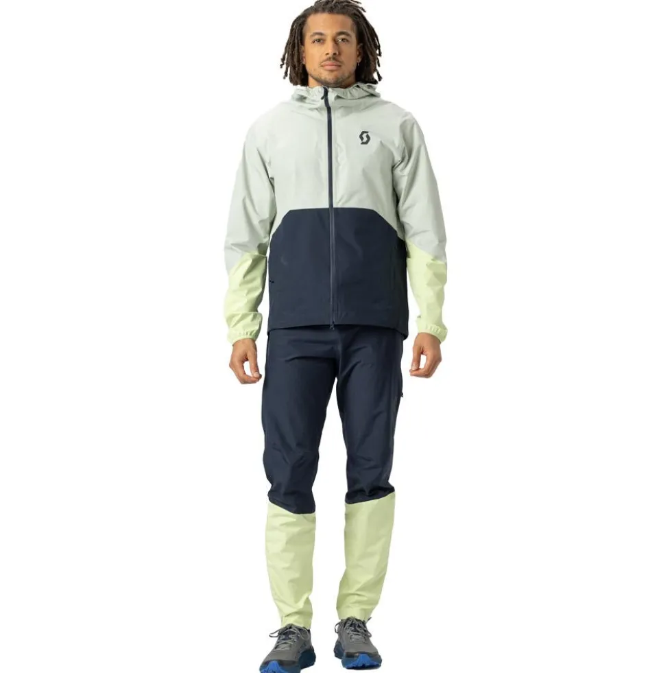 Giacca da trekking Scott Jacket M's Explorair Light Dry 2.5 Spray Grey Dark Blue
