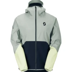 Giacca da trekking Scott Jacket M's Explorair Light Dry 2.5 Spray Grey Dark Blue