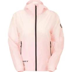 Giacca da trekking Scott W's Explorair Escape Lightweight Bliss Pink Cotton White
