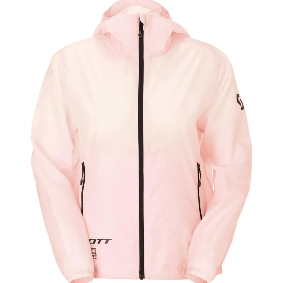 Giacca da trekking Scott W's Explorair Escape Lightweight Bliss Pink Cotton White