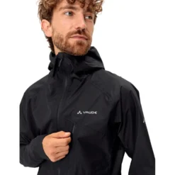 Giacca da trekking Vaude Men's Scopi 2,5L Lw Jacket Black