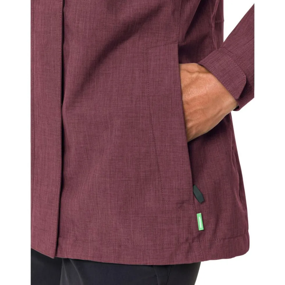 Giacca da trekking Vaude Women's Rosemoor Jacket II Dark Cherry