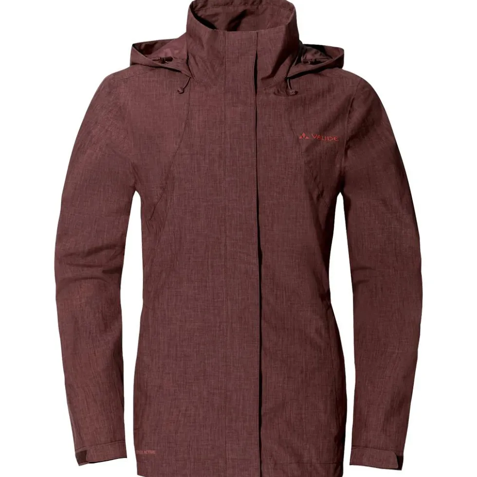 Giacca da trekking Vaude Women's Rosemoor Jacket II Dark Cherry
