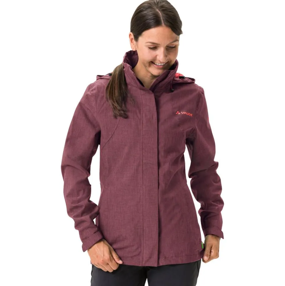 Giacca da trekking Vaude Women's Rosemoor Jacket II Dark Cherry
