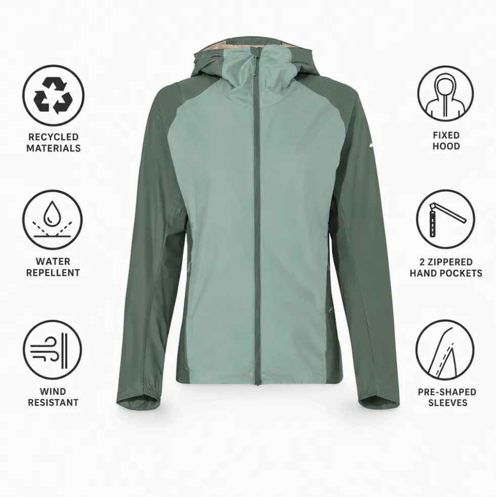 Giacca da trekking Vaude Women's Scopi Insulation Jacket Agave