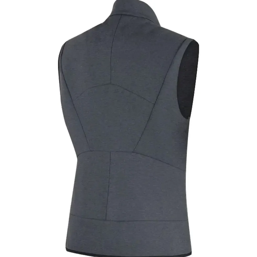 Giacca Lenz Heat Vest 2.0 Men + 2 Heat Pads Black Grey Melange