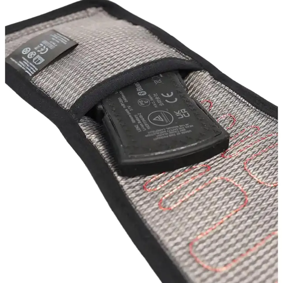 Giacca Lenz Heat Vest 2.0 Men + 2 Heat Pads Black Grey Melange