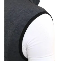 Giacca Lenz Heat Vest 2.0 Men + 2 Heat Pads Black Grey Melange