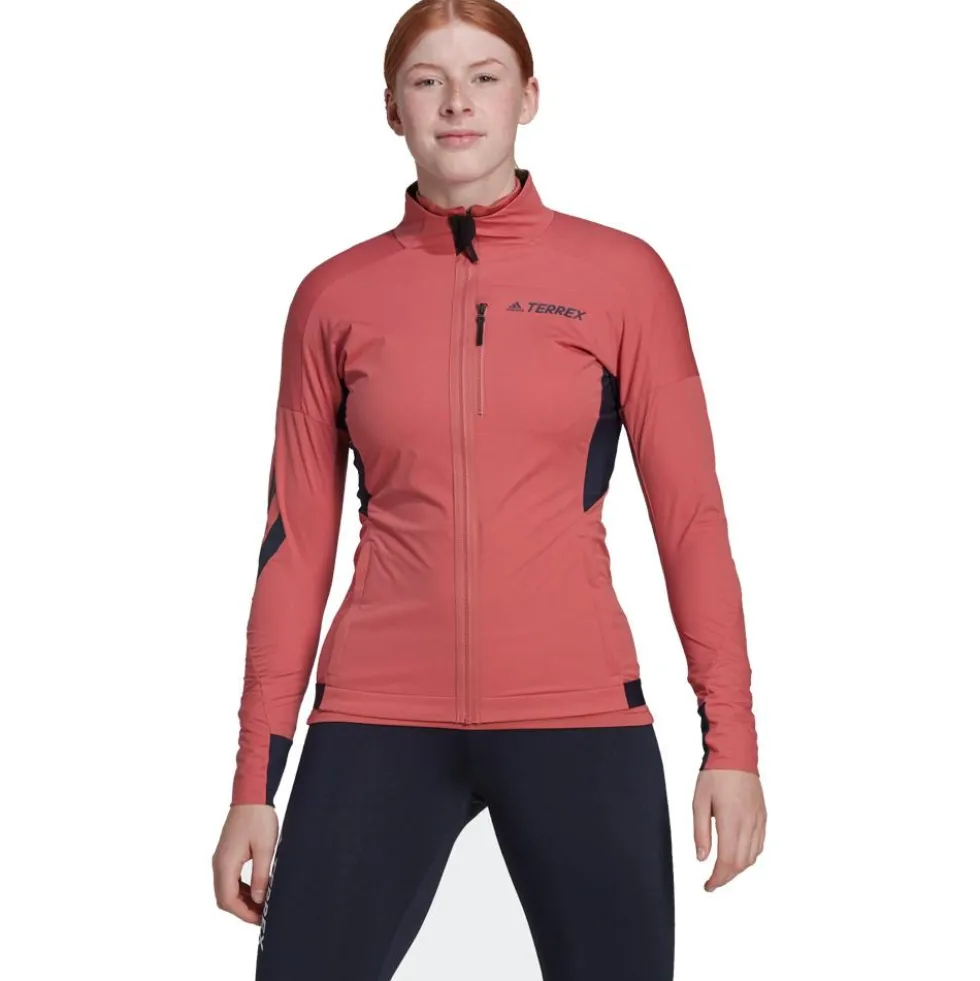 Giacca sci di fondo adidas W Xpr Xc Jkt Wonder Red