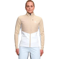 Giacca sci di fondo Bjorn Daehlie Jacket Power Women Warm Sand