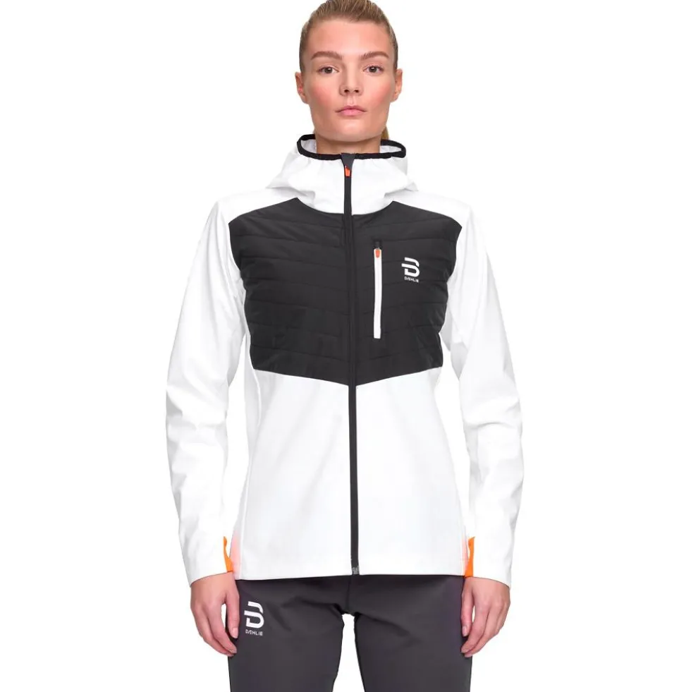 Giacca sci di fondo Bjorn Daehlie Jacket Power Wmn Snow White