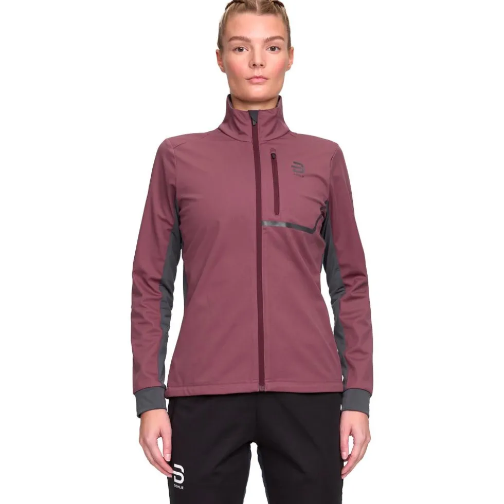 Giacca sci di fondo Bjorn Daehlie Jacket Mobility Wmn Wild Berry