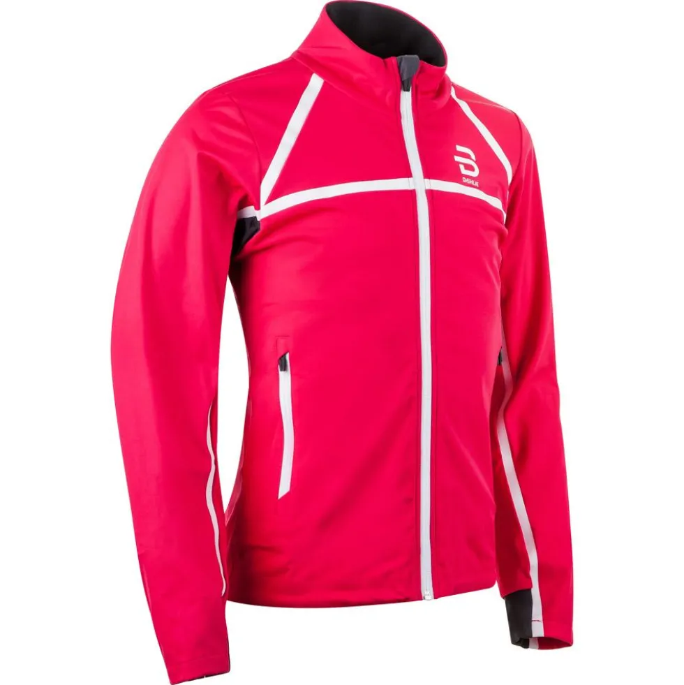 Giacca sci di fondo Bjorn Daehlie Trace Jr Bright Rose