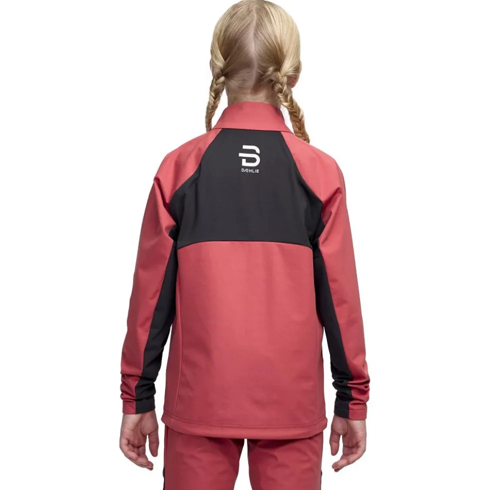 Giacca sci di fondo Bjorn Daehlie Jacket Challenge 2.0 Jr Dusty Red