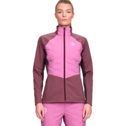 Giacca sci di fondo Bjorn Daehlie Jacket Challenge 2.0 Wmn Wild Berry