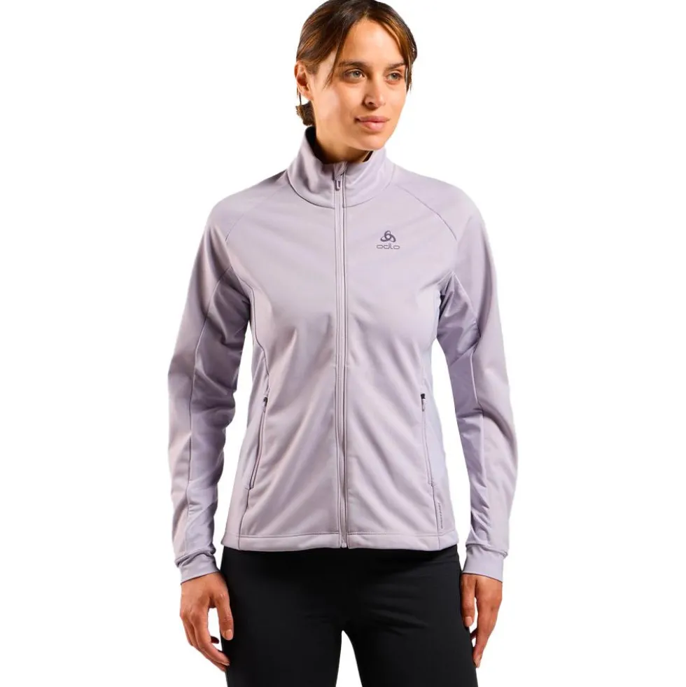 Giacca sci di fondo Odlo Brensholmen Wmn Jkt Misty Lilac