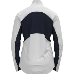 Giacca sci di fondo Odlo Markenes Wmn Jkt White/Dark Sapphire